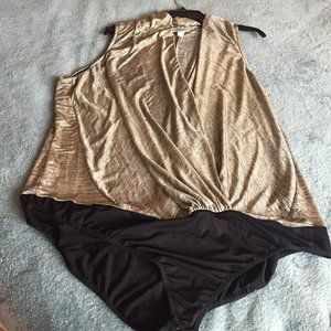 Plus size Women's body suit Blouse